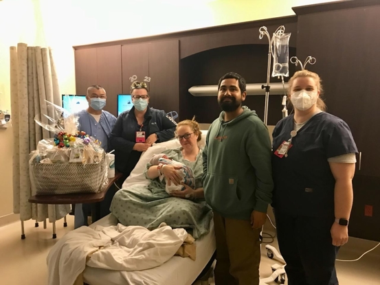 HHMH Welcomes First Baby of the New Year