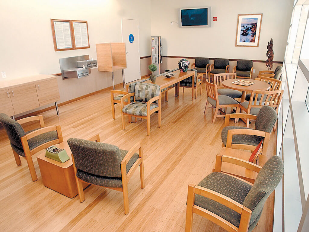 Ambulatory Surgery Center reception lounge